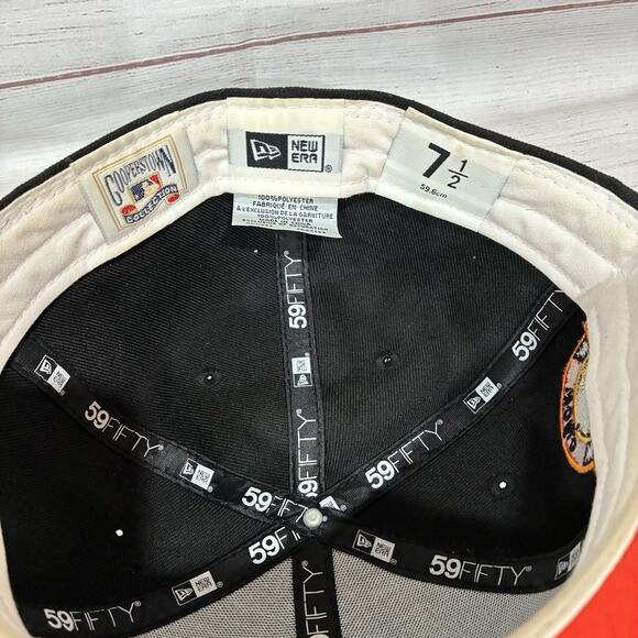 Chicago CUBS Mlb New Era 59fifty Hat SZ 7 1/8 Lids Halloween Trick Or Treat - Picture 7 of 7